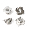Stainless Steel Four Claw Tee Nut